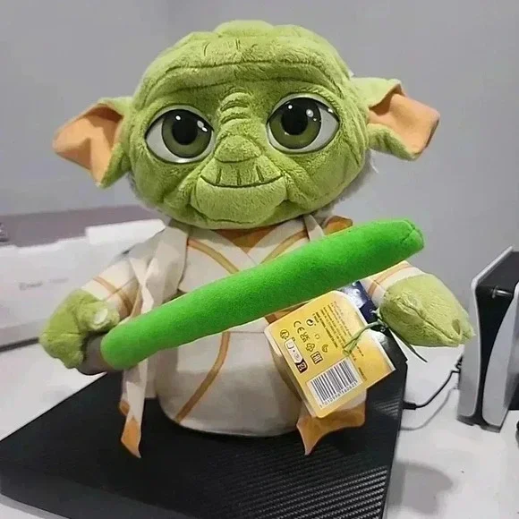 Star Wars Young Jedi Adventures Master Yoda Plush, Star Wars Plush, Preschool - Picture 1 of 4